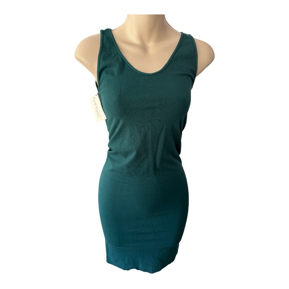 M. RENA dark green dress, OS